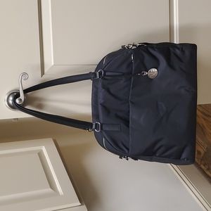 Lo & Sons Bag (original) OG Nylon Travel Overnight Laptop Black 17" base